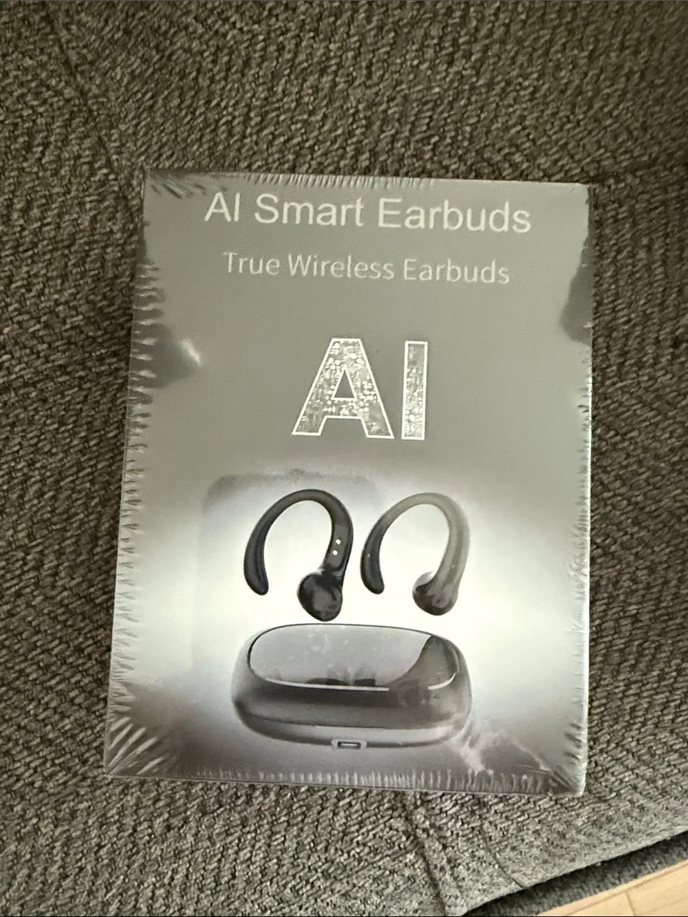 AI Smart Earbuds True Wireless Earbuds - Black